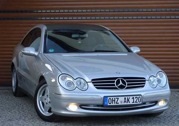 Mercedes-Benz CLK cena 15800 przebieg: 240000, rok produkcji 2004 z Janikowo małe 704
